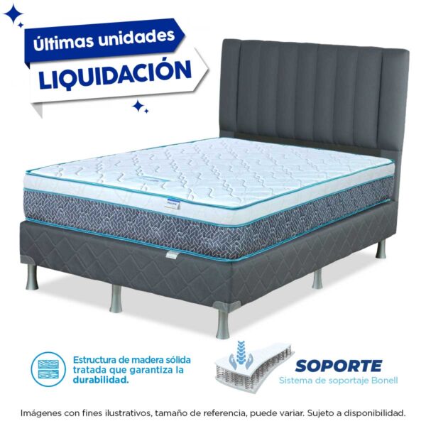Combo: Base + Respaldo + Colchón Despertar One Pillow