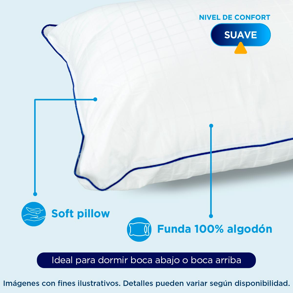 Duo Pack: Almohadas Soft - Imagen 2
